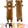 CuddlePaws Cuddle Paws Bear Plush Body Pillow for Kids | Long Stuffed Animal Cuddle Pillow | Soft Hugging Toy | Plushie Gift for Girls & Bo…