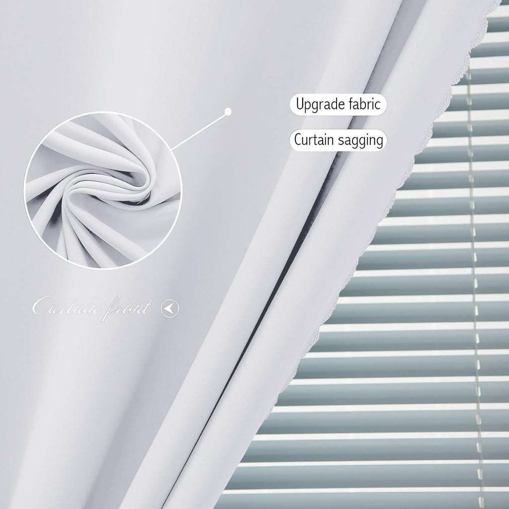 self Adhesive Curtains Portable Blackout Curtain Simple and Easy to Install Bedroom Window Thermal Lnsulated Kitchen Room Darkening Black…