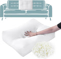 HOMBYS Shredded Foam Sofa Back Cushions, Supportive Back Cushion Replacement for Couch, Stuffing Filling Lumbar Support Pillow for Couch…