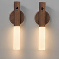 Montford Wall Sconces Set of Two Battery Operated, Motion Sensor Night Light Magnetic Wall Light Rechargeable, Peel and Stick Lights for…