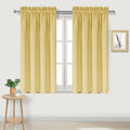 Dwcn Blackout Curtains for Bedroom – Rod Pocket Thermal Insulated Noise Reducing Noise Reducing Drapes for Living Room, W 42 x L 54 Inch, 2…