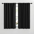 NICETOWN Halloween Blackout Curtains Window Panel Drapes - (Black Color) W42 x L50, Double Panels, Home Decoration Light Blocking Thermal…