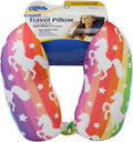 Cloudz Patterned Microbead Airplane Travel Neck Pillow. Customize Your Comfort and Support While Traveling on a Plane, Car, Bus or Train!…