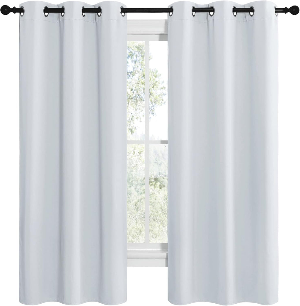 NICETOWN Room Darkening Draperies Curtains Panels, Window Treatment Thermal Insulated Grommet Room Darkening Curtains/Drapes for Bedroom…