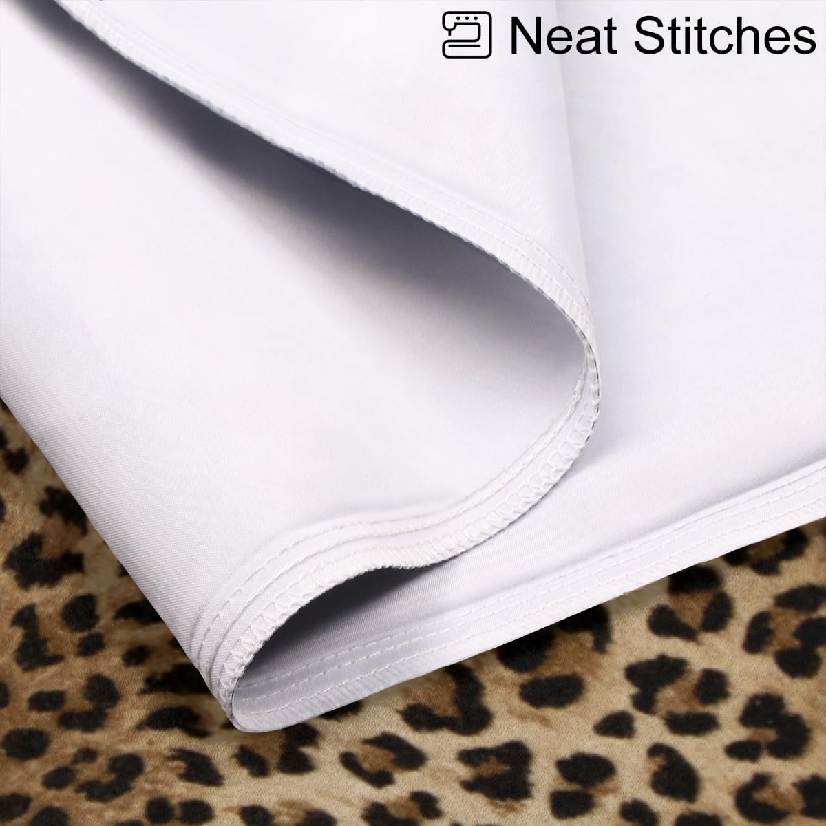 Fashion Leopard Cheetah Satin Silk Pillowcase for Hair and Skin Pillow Cases Standard Size Soft Silk Pillow Case with Envelope Closure…