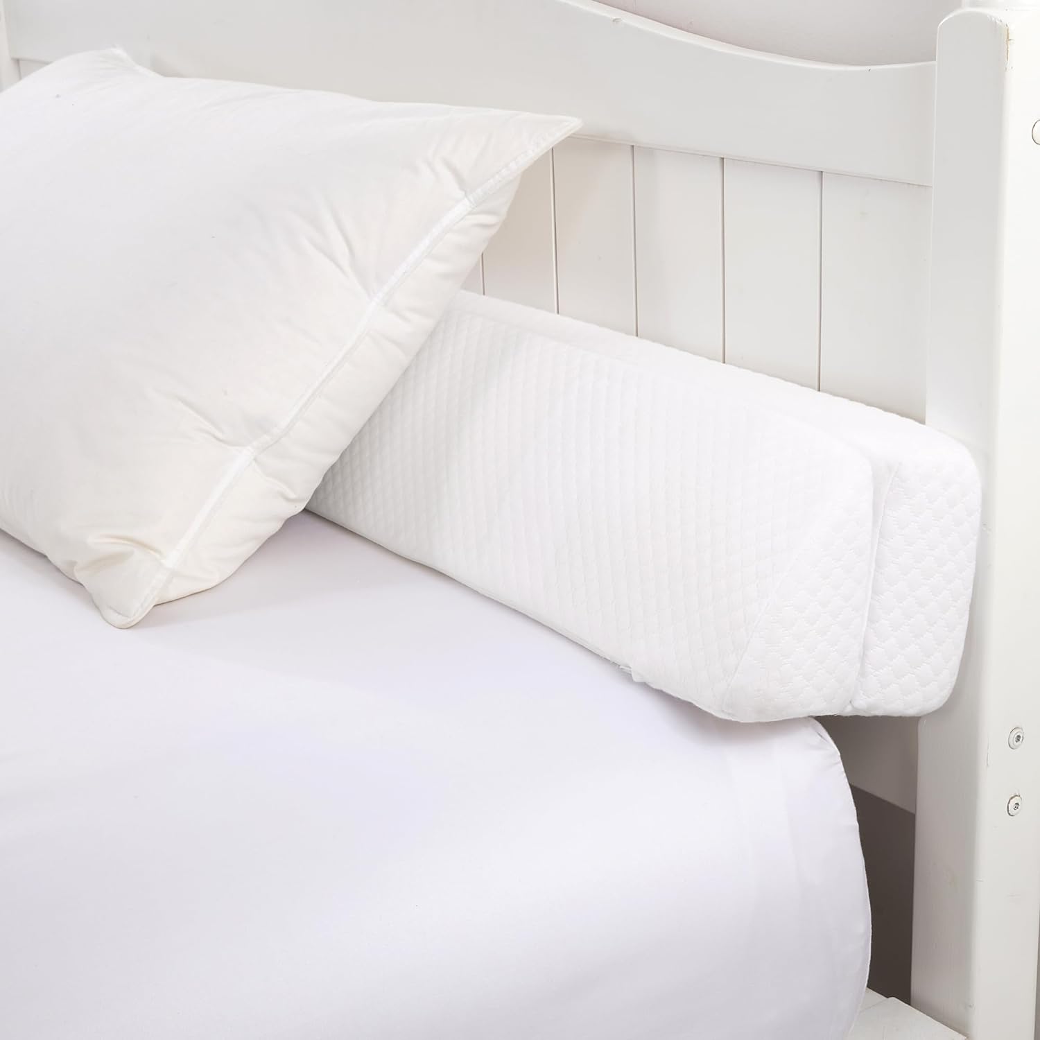 HOMBYS Wedge Pillow Headboard for Bed Gap, Foldable Bed Wedge Gap Filler Queen Size, Matterss Gap Filler, Multi Functional Bed Crack Pillow…