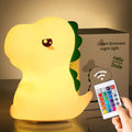 OneFire Dinosaur Toys for Kids 3-5,16 Colors+Silicone+Dimmable+12 Hr Use Night Light for Kids Night Light, Toys for 3-8 Year Old Boy, Toddler…