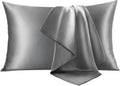 Infiixso Silk Pillow Cases Queen Size Set of 2-20x30Inches Silk Pillowcases with Hidden Zipper, Ultra Smooth and Soft Cooling Pillow Cases…