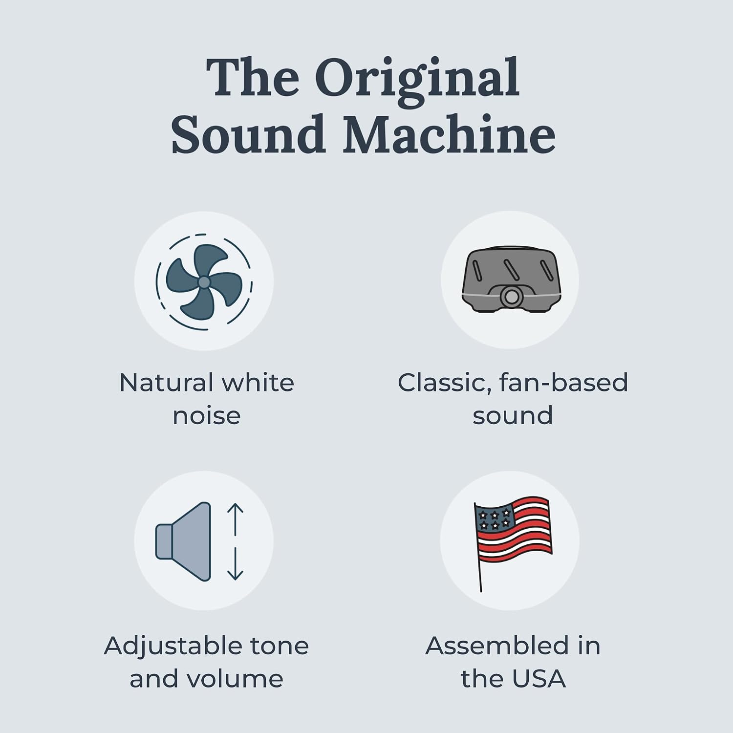 Yogasleep Dohm (Charcoal) The Original White Noise Machine, Relaxing Natural Sound from a Real Fan, Noise Cancelling for Office Privacy, Sl…