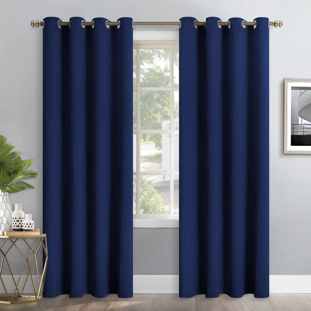 YoungsTex Blackout Curtains 95 Inches Long for Bedroom - Extra Long Thermal Insulated Drapes with Grommet Room Darkening for Living Room, 2…