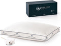 Pacific Coast Goose Firm Bed Pillows of Standard Size, 100% Organic Cotton Cover, Gusseted Design for Sleeping, Feather and Down Pillows…