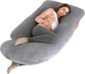 ALLOPERA Pregnancy Pillow, Full Body Maternity Pillow 57 inch, with Removable Washable Cover - Sleep Support for Legs, Back, Neck…