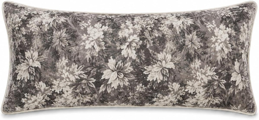 Haguko Vintage Floral Throw Pillow Covers 14x36 Long Lumbar Tapestry Chenille Soft Decorative Farmhouse Rectangular Accent Body Pill…