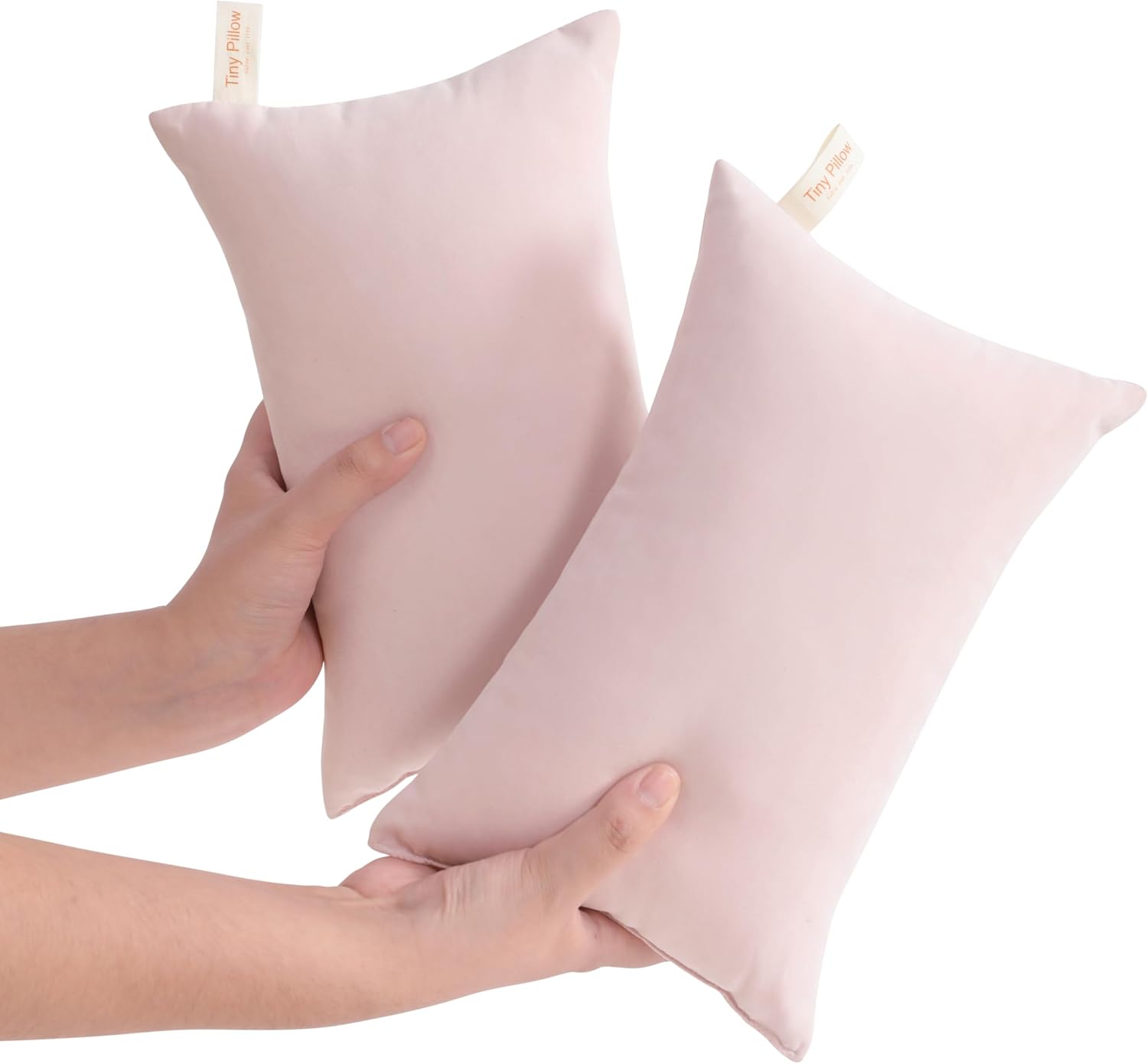 Ntbay Tiny Pillows, Down Alternative 7"x11" Microfiber Mini Pillow for Travel, Pets, Soft Machine Washable Small Pillows for Neck, Wrist, L…