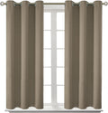 BGment Room Darkening Curtains 54 Inches Long - Grommet Thermal Insulated Drapes Window Treatment Curtains for Bedroom, 2 Panels, 38 x 54 I…