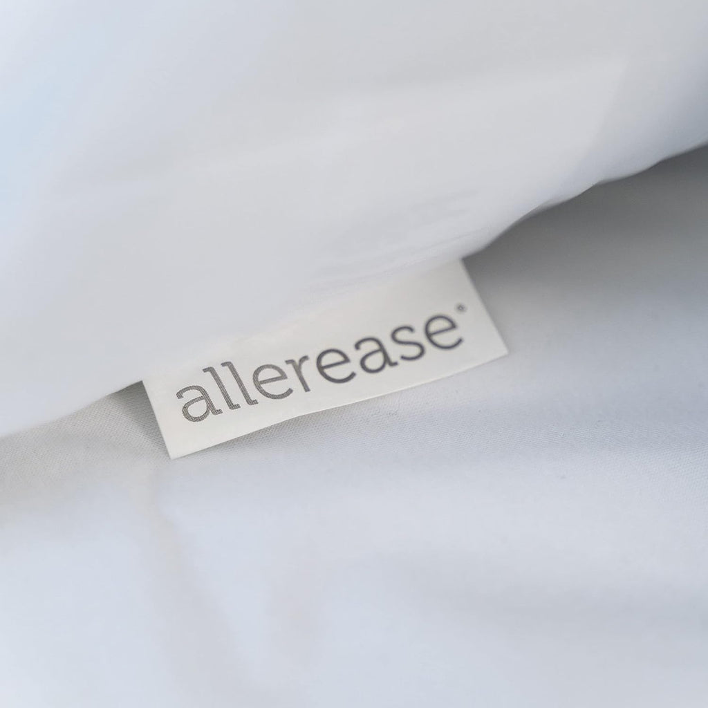 AllerEase Washable Hot Water Wash Pillow Protector, Standard/Queen, White 2 Count (Pack of 6)
