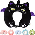 NiuniuDaddy Niuniu Daddy Black Cat Kids Neck Travel Pillow for Kids, Compact Portable Travel Neck Pillow Supportive for Airplane Car Reclin…