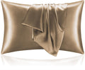 Bedelite Satin Pillowcase for Hair and Skin, Super Soft and Cooling Similar to Silk Pillow Cases 2 Pack with Envelope Closure, Gift for Wom…