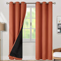 BGment Thermal Insulated 100% Blackout Curtains 84 Inch Length 2 Panels, Total Light Blocking Curtains for Bedroom, Grommet Window Drapes w…