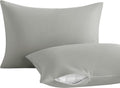 Ntbay 2 Pack Pillows with Pillowcases, Soft Cotton Down Alternative 13x18 with Microfiber Zippered Pillowcases for Sleeping in Crib Bed - M…