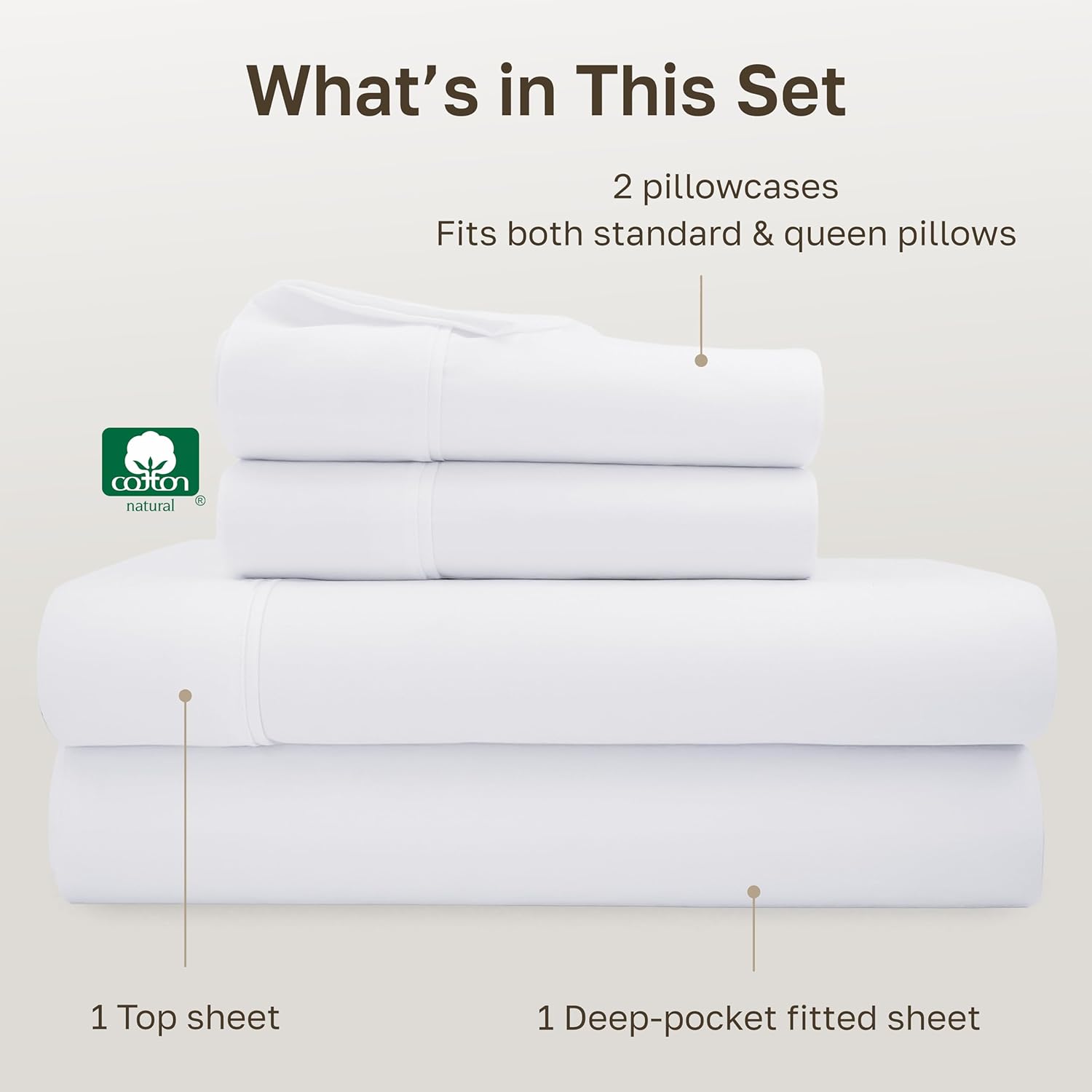 CaliforniaDesignDen California Design Den Soft 100% Cotton Queen Sheet Set, 400 Thread Count Good Housekeeping Award Winner, Silky Smooth S…