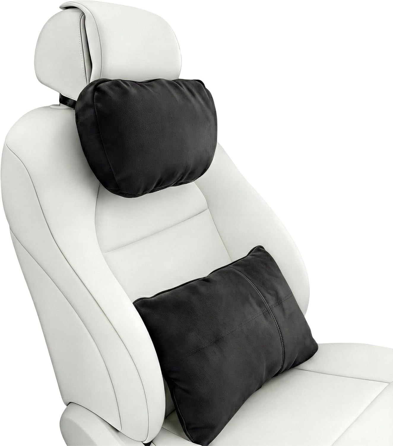 WELBRIT 2PCS Car Pillow for Car Neck Pillow for Driving Seat Neck Support Soft Cushion Back Support Head-Rests for Vehicle Sleeping…