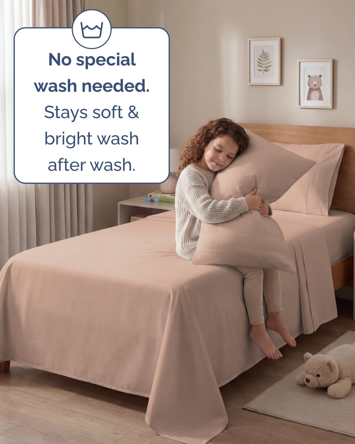 Twin 4 Piece Sheet Set - Comfy, Breathable & Cooling - Soft Hotel Luxury Bedding for Women, Men, Kids, Teens & Children - 1 Flat & 1…