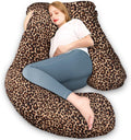 Chilling Home Pregnancy Pillow, U Shaped Pregnancy Pillows for Sleeping Full Body Pillow Maternity Pillow for Pregnant Women 58 inch…