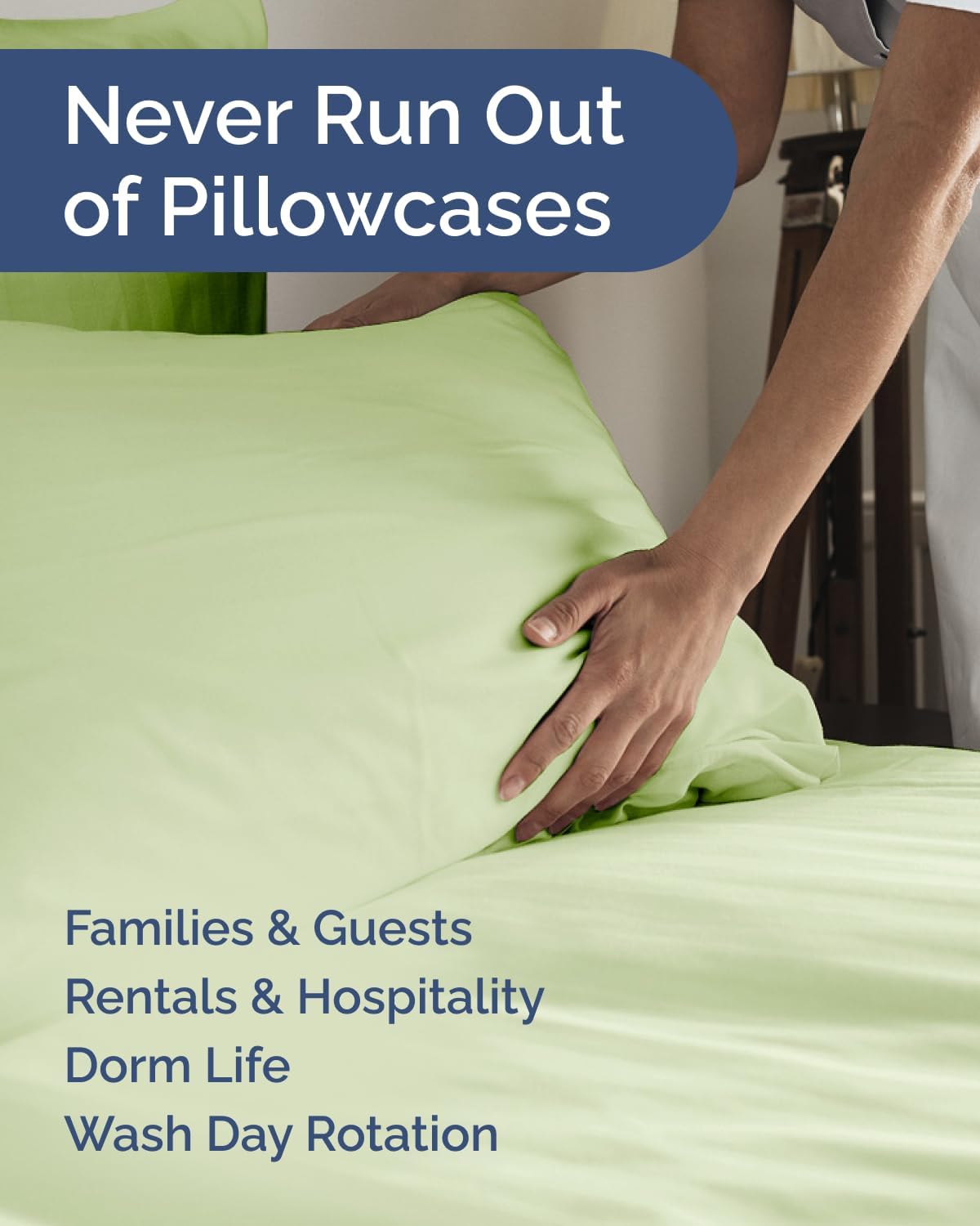Standard Pillow Cases Set of 8 - Ultra Soft Hotel Quality Pillowcase Covers - Comfy & Wrinkle Free - Shrink & Fade Resistant - Machine…