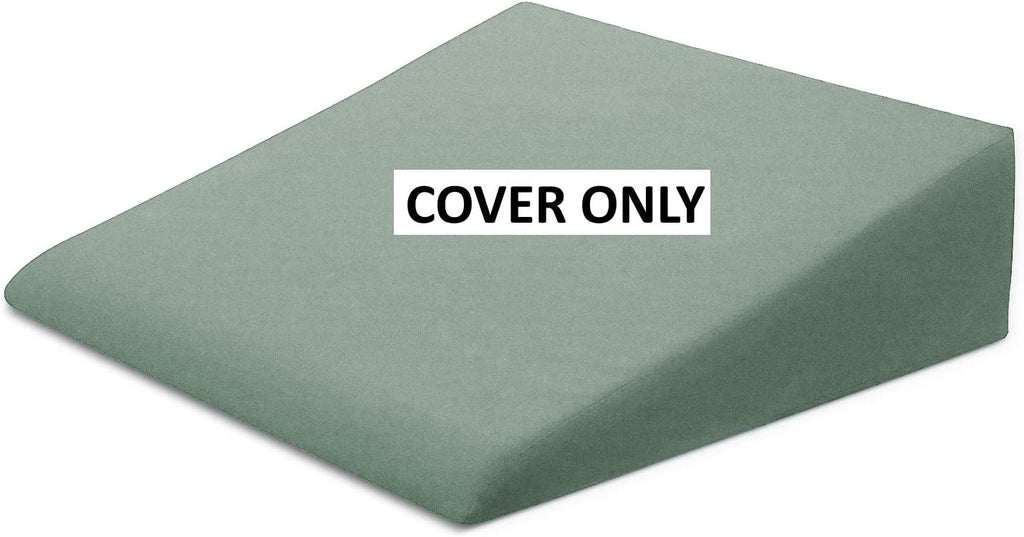 XtremeComforts Xtreme Comforts Wedge Pillow Cover - Allergy-Friendly & Easy to Clean Cover - Fits Our (27" x 25" x 7") Wedge Pillow – Sage…