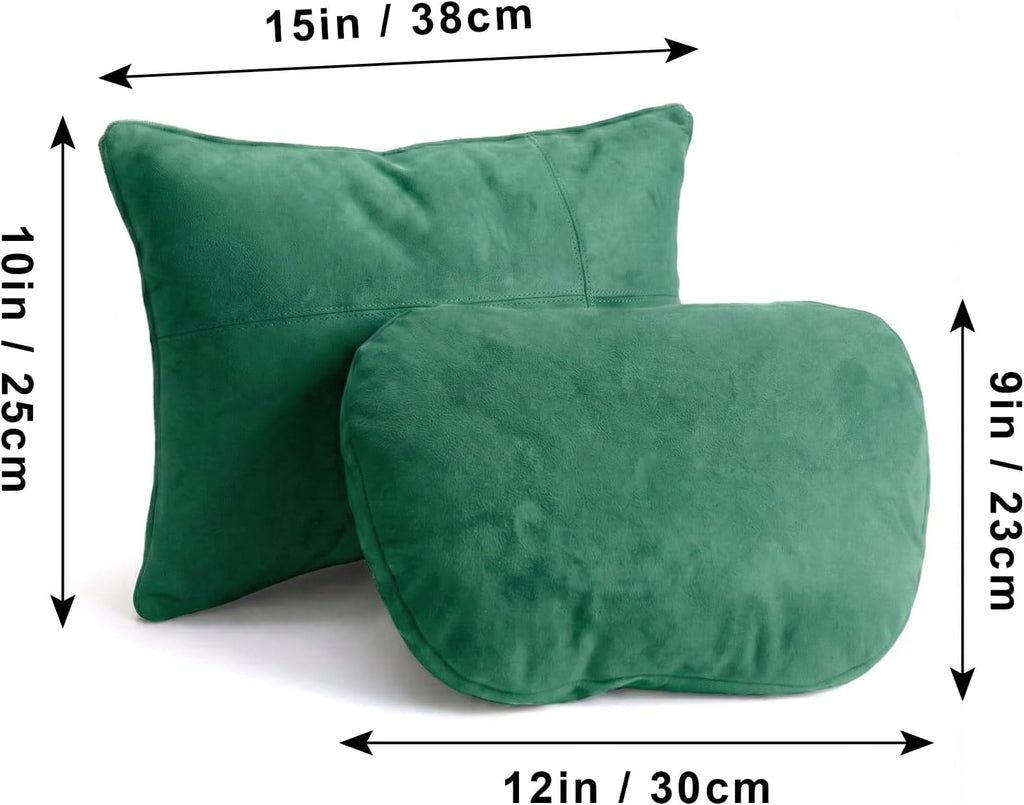 WELBRIT 2PCS Car Pillow for Car Neck Pillow for Driving Seat Neck Support Soft Cushion Back Support Head-Rests for Vehicle Sleeping…