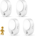 L LOHAS LED Plug in Night Light with Motion Sensor and Dusk to Dawn Sensor,[4-Pack] Night Lights Plug into Wall,5000K Daylight…