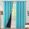 BGment 100% Blackout Curtains for Bedroom Window 84 Inch Length 2 Panels Set, Thermal Insulated Full Light Blocking Grommet Drapes for Livi…