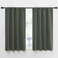 NICETOWN Bedroom Curtains Blackout Draperies - All Season Thermal Insulated Solid Rod Pocket Top Blackout Curtains/Drapes for Kid's Room…
