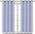 BGment Room Darkening Curtains 45 Inches Long - Grommet Thermal Insulated Drapes Window Treatment Curtains for Bedroom, 2 Panels, 52 x 45 I…