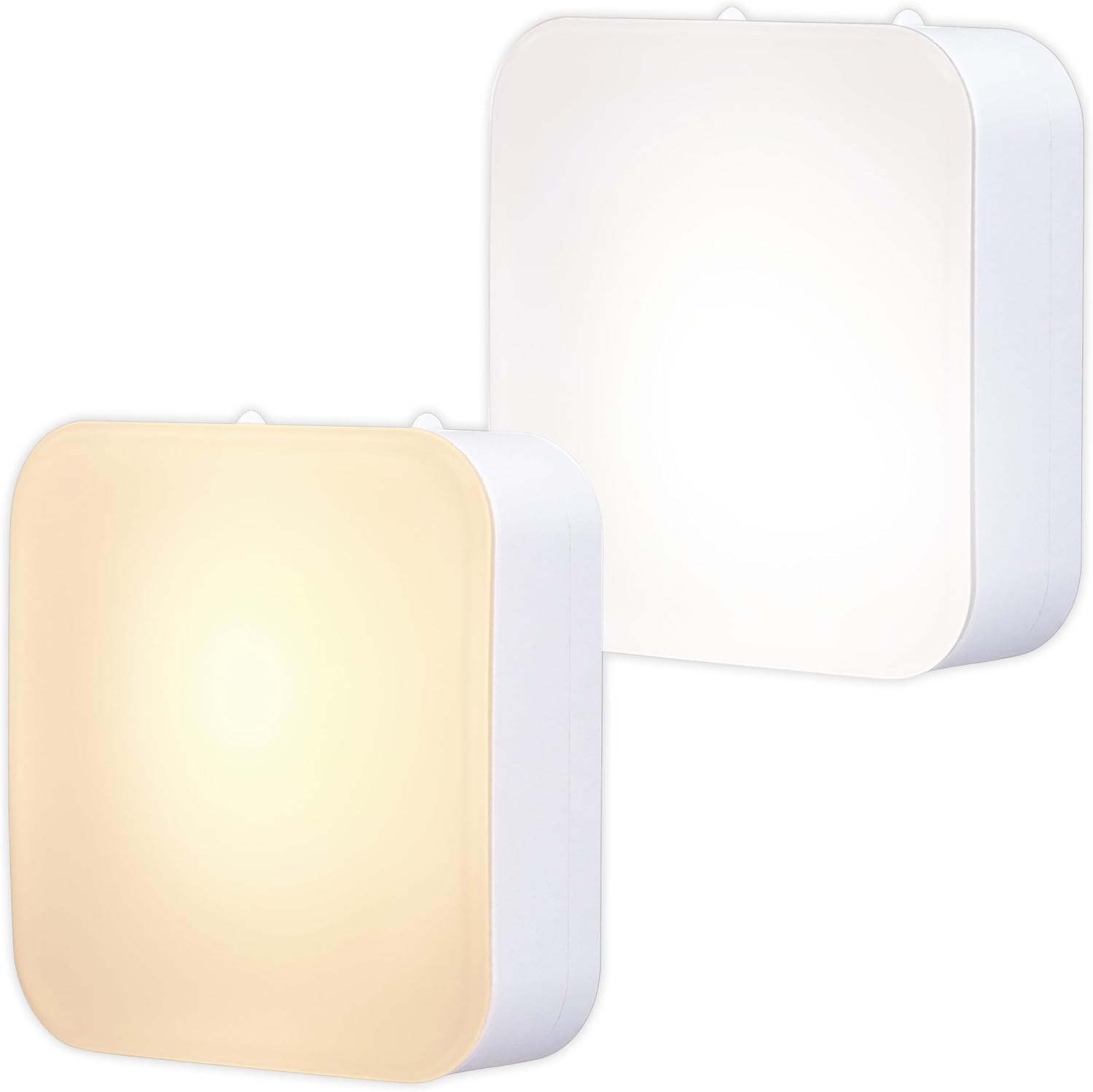 Lights by Night Dimmable LED Night Light, Plug-in, Dusk to Dawn Sensor, Adjustable, Compact, 4 Settings, Ambient Lighting, for Kids or…