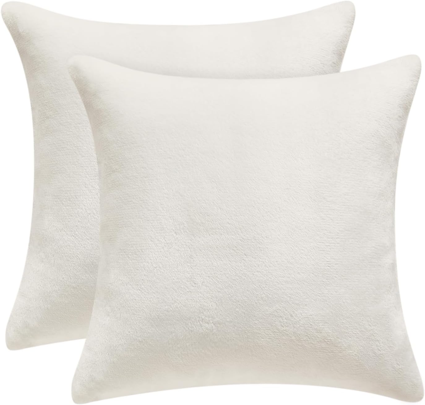 Bedelite Velvet Pillow Covers 26x26 with Zipper, 2 Pack Super Soft Square Pillow Covers for Bedroom, Sofa, Couch, Luxury Cozy Fleece Pillowc…