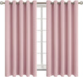 BGment Room Darkening Curtains 63 Inches Long - Grommet Thermal Insulated Drapes Window Treatment Curtains for Bedroom, 2 Panels, 70 x 63 I…
