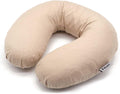 Edomi Buckwheat Neck Pillow for Sleeping U Shaped Pillow Cooling Travel Head Support Pillow for Neck Side Sleepers Buckwheat Hulls Conceale…