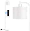 SIBRILLE Floor Lamp with Linen Shade, Dimmable Tall Standing Lamp with Remote Control & 3 Color Temperatures, Modern Corner Floor Lamps…