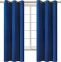 BGment Blackout Curtains for Bedroom - Grommet Thermal Insulated Room Darkening Curtains for Living Room, 42 x 63 Inch, 2 Panels, Royal Blu…