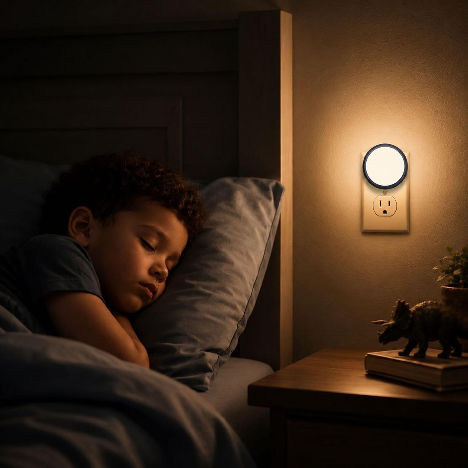 Night Lights Plug into Wall, Night Light 2 Pack, Plug in Night Light, LED Night Light for Kids, Auto-On/Off for Adults Bathroom, Hallway…