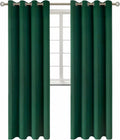 BGment Blackout Curtains for Bedroom - Grommet Thermal Insulated Room Darkening Curtains for Living Room, Set of 2 Panels (52 x 95 Inch, Em…