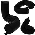 Dot&Dot Twist Memory Foam Travel Pillow for Airplanes - Travel Neck Pillow for Sleeping - Airplane Pillow for Neck Support, Chin, Lu…