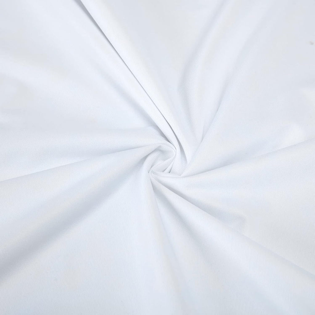 Kingnex 4 Pack Waterproof Down Feather Proof Pillow Protectors with Zipper Standard Size Set of 4 Poke Proof Bed Pillow Covers 4 Pack White