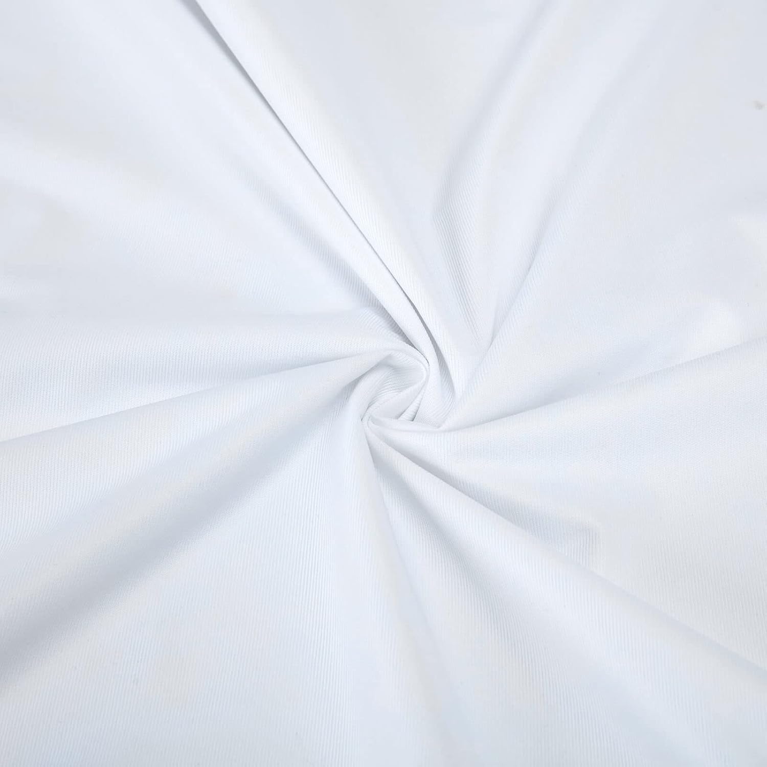 Kingnex 4 Pack Waterproof Drool Proof Feather Proof Pillow Protectors for 13"x18" or 14"x19" or 12"x20" Lumbar or Travel Pillow 4 Pack White