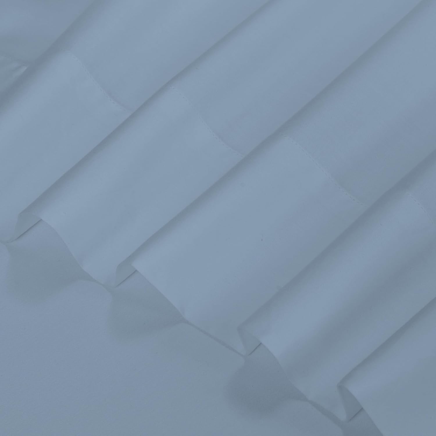 Royalelinens ROYALE LINENS 300 Thread Count Cotton Sateen Sheet Set - 4 Piece Full Bed Sheets - 1 Fitted, 1 Flat & 2 Pillow Cases - Soft Co…