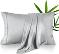 Krimano Queen Pillow Cases, Derived from Bamboo Viscose, Cooling Pillowcases, Breathable & Wicking Pillow Covers for Hot Sleepers, Envelope…