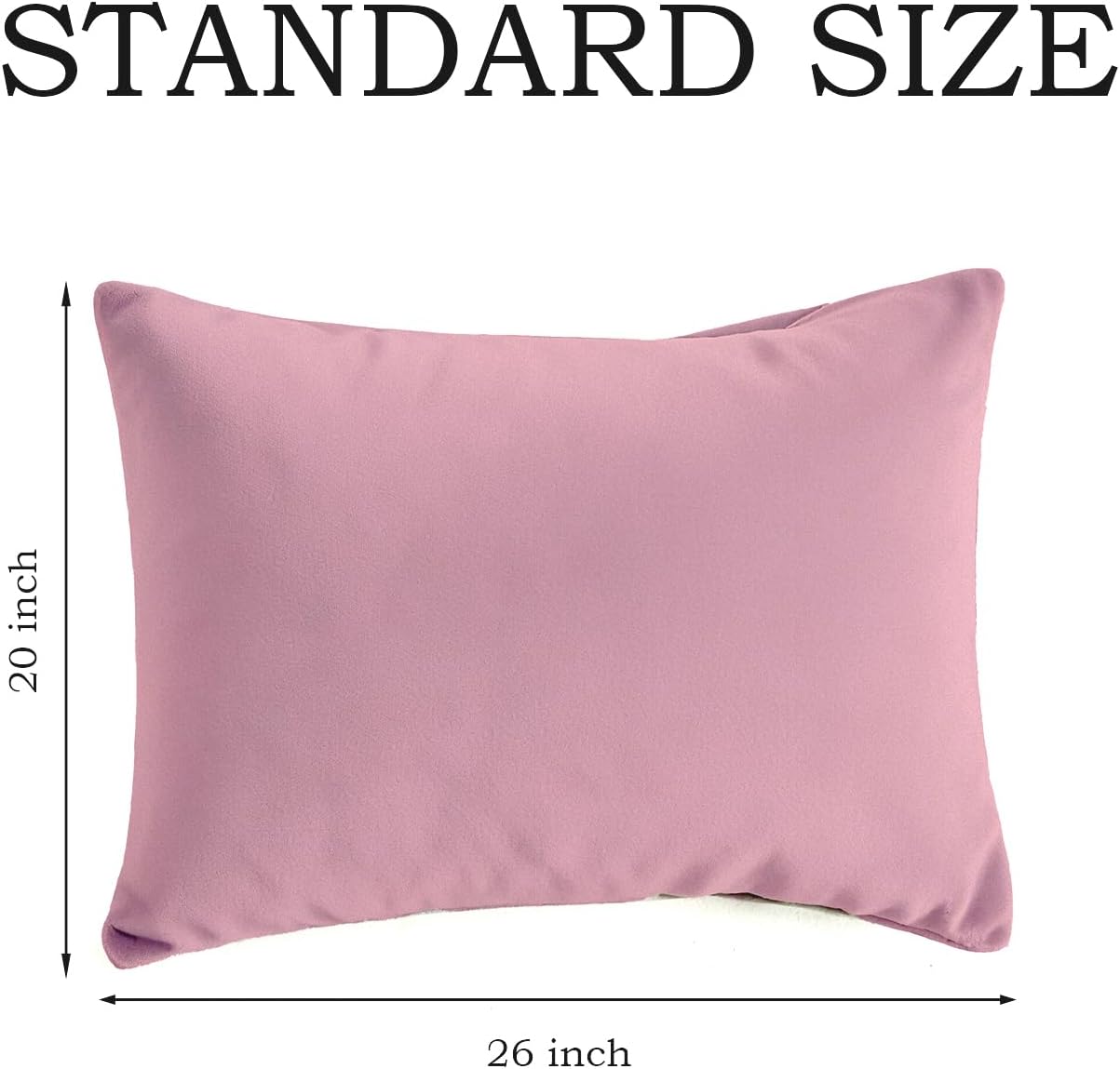 QJFabricCO Q&J Fabric Co.Bedding Pillow Cases Standard Size Set of 2 Soft Brushed Microfiber Pillow Cover, Wrinkle-Free, Fade-Resistant, Envel…