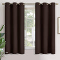 YoungsTex Blackout Curtains 68 Inches Length - Thermal Insulated with Grommet Short Room Darkening Window Drapes for Living Room Bedroom, 2…